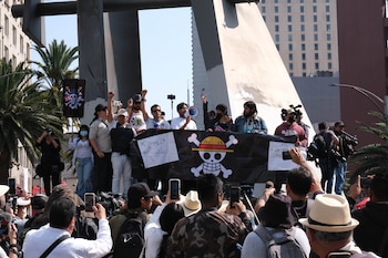La marcha tuvo muy poca convocatoria