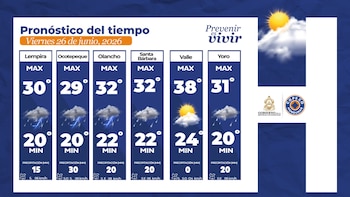 Las lluvias se concentrarán principalmente en el oriente y norte del país. (FOTOS: COPECO)