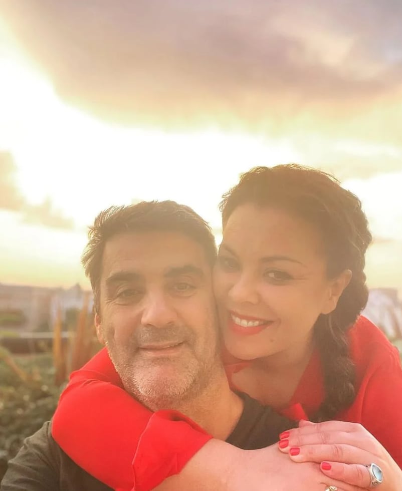 María José Campanario y Jesulín en una imagen de sus redes sociales. (Instagram @mery_land_)