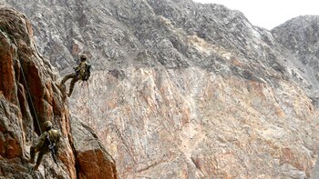 La montaña exige una logística