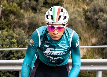 El corredor colombiano viene de disputar la Vuelta a Andalucía y los Campeonatos Nacionales de Ciclismo-crédito @jd_quintero/Instagram