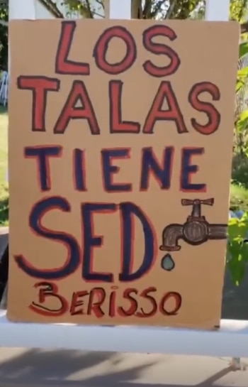 Los vecinos denunciaron la falta