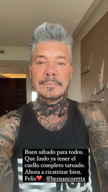 Marcelo Tinelli, con el trabajo