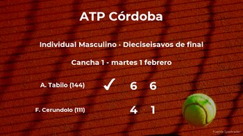 El tenista Alejandro Tabilo, clasificado