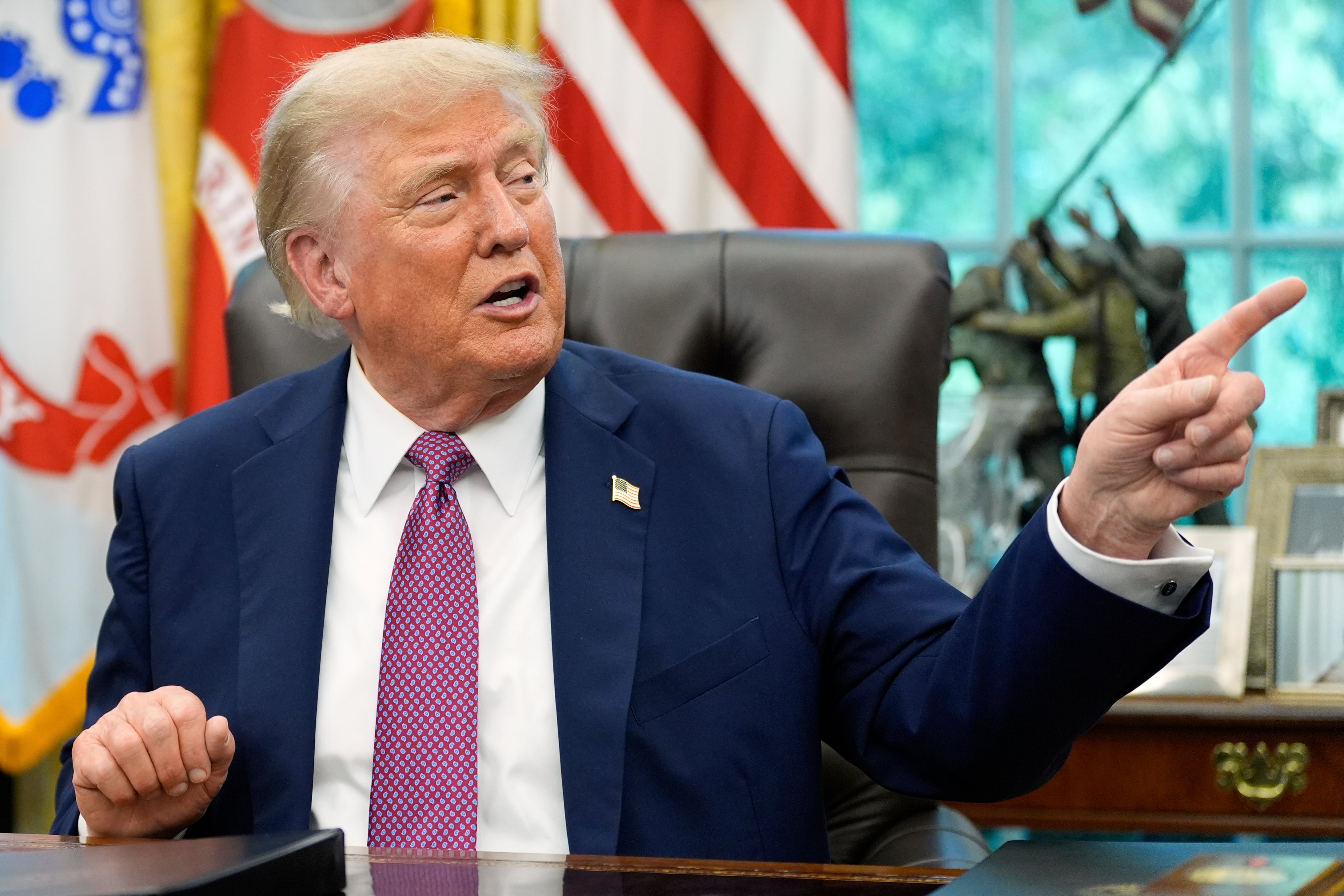 El objetivo de la administración Trump será aumentar la presión sobre Teherán y limitar sus ingresos y vínculos económicos internacionales, en medio de la guerra en Medio Oriente (AP)