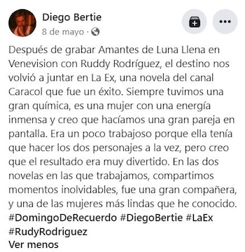 Diego Bertie le dedicó unas
