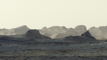 La NASA reveló una foto panorámica del amanecer en Marte tomada por el rover Curiosity