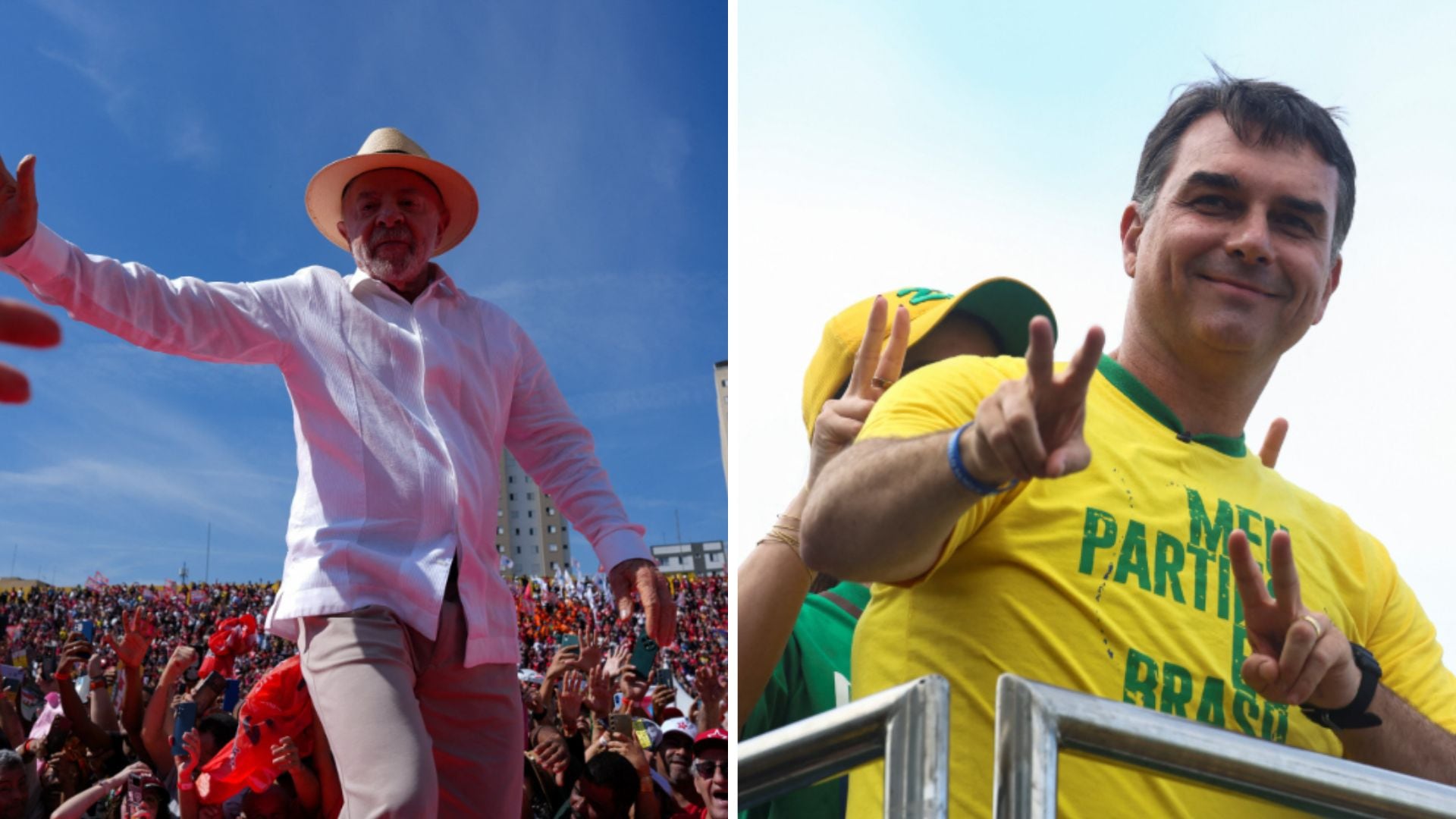 Elecciones en Brasil: Lula y Flávio Bolsonaro iniciaron la campaña electoral con una fuerte disputa por la seguridad y la economía