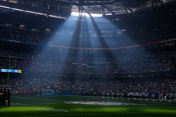 El estadio Santiago Bernabéu, candidato