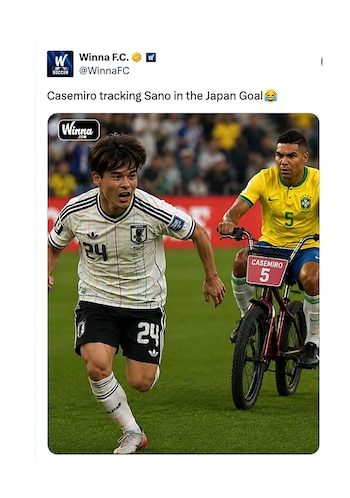 memes de Brasil-Japón