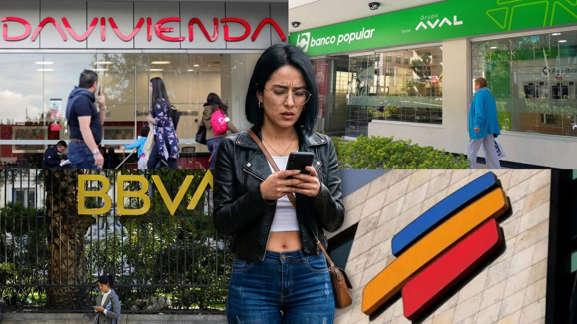 Usuarios deberán anticipar trámites bancarios ante el cierre de oficinas durante el Jueves y Viernes Santo en Colombia- crédito crédito Luisa González, Luis Jaime Acosta y Juan Medina/Reuters