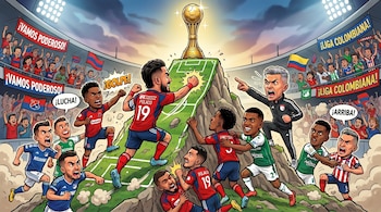 El fin de semana del 1 de mayo se definirán los clubes clasificados a los 'play-off' de la Liga - crédito Imagen ilustrativa Infobae / Colprensa