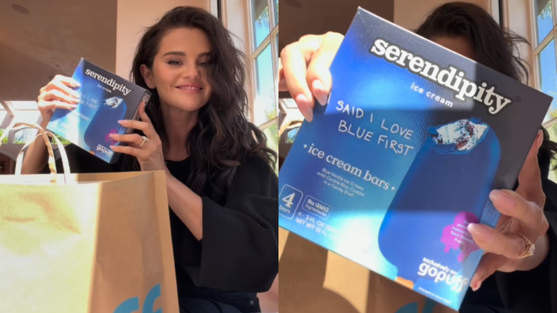 La nueva barra de helado azul de vainilla y chocolate se inspira en la canción