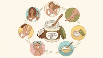 De desmaquillante a mascarilla capilar: 7 usos del aceite de coco en la rutina de belleza
