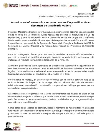 Comunicado ofcial.