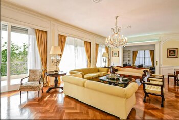 El living, de estilo, decorado