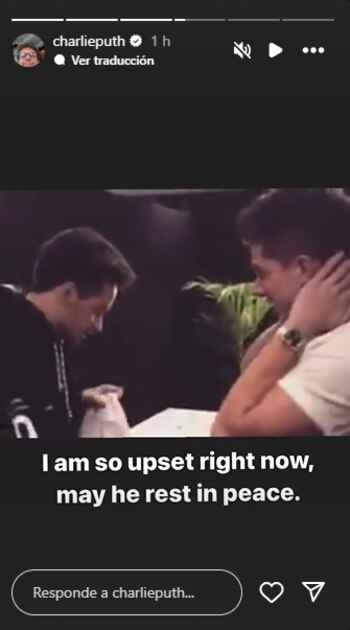 Charlie Puth compartió varias fotografías