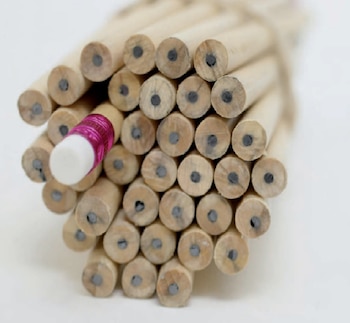 Los lápices de colores