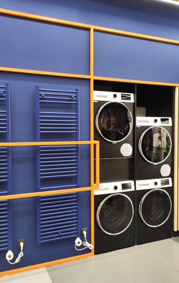 Lavandería, una de las zonas