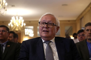 El viceministro de Asuntos Exteriores de Rusia Serguéi Ryabkov (REUTERS)
