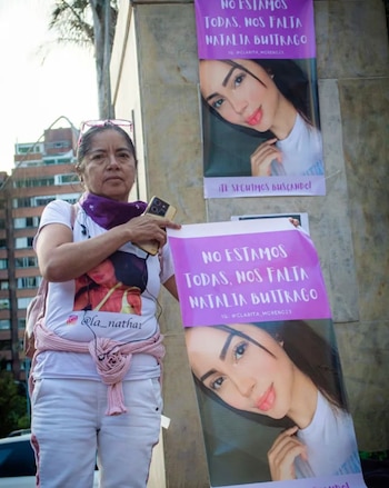 La familia de Natalia Buitrago señaló que la Fiscalía no avanzó en diligencias básicas ni valoró de forma adecuada pruebas documentales y testimoniales - crédito X