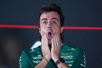 Fernando Alonso. (Foto AP/Manu Fernandez)