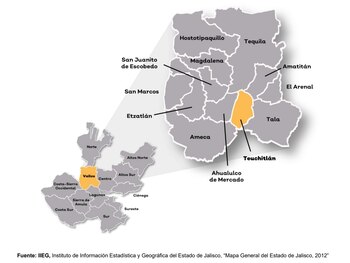 Teuchitlán está ubicado en la