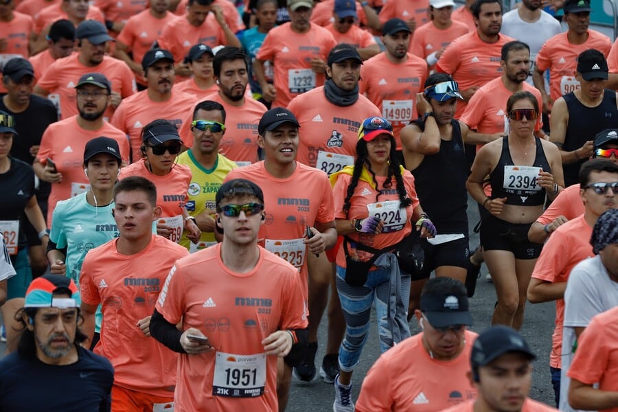 La Media Maratón de Bogotá celebra 25 años promoviendo el deporte en la capital colombiana - crédito Colprensa