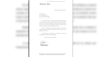 Sueldo de senadores: se suman