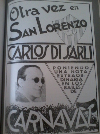 Un antiguo anuncio de la