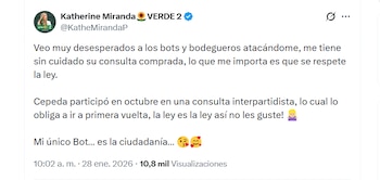 Ante las acusaciones de usar