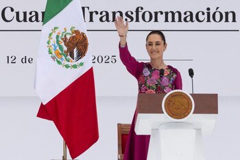 La presidenta de México, Claudia