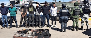 Los agresores usaron ponchallantas y