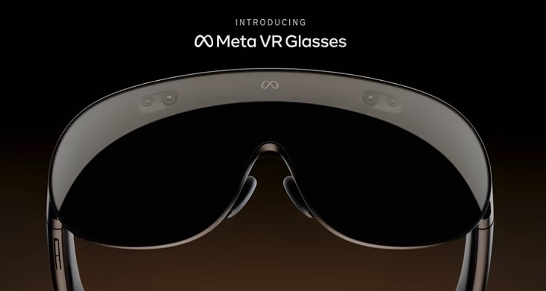 El anuncio de estas gafas se produjo en el marco de Meta Connect 2026.
(Captura YouTube Meta VR)