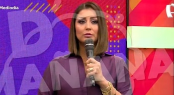 Karla Tarazona aparece en su