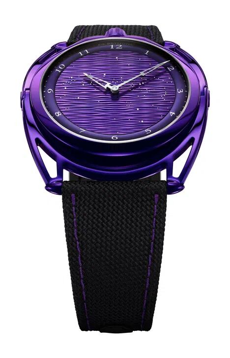 Oxidado a 700 grados y con esfera inspirada en el cielo nocturno: así es el exclusivo reloj que llevó el CEO de Meta - crédito thewatchpages