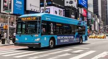 El piloto de autobuses gratuitos