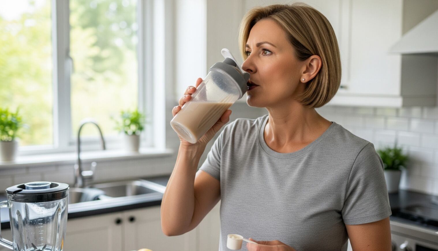 La evidencia científica indica que la creatina no produce mejoras significativas en la densidad ósea de mujeres posmenopáusicas a largo plazo (Imagen Ilustrativa Infobae)