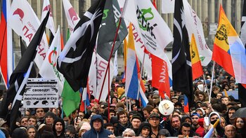 Más de 20.000 personas marcharon