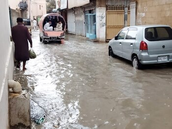 10/07/2022 Inundaciones por las lluvias monzónicas en Baluchistán, Pakistán (archivo) (Europa Press/ STRINGER / XINHUA NEWS / CONTACTOPHOTO)