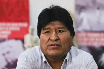 El ex presidente boliviano Evo