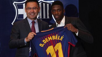 Dembelé fichaba por el FC