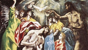El Greco recupera protagonismo gracias a la I.A.: ¿Es suyo el misterioso “El Bautismo de Cristo”?