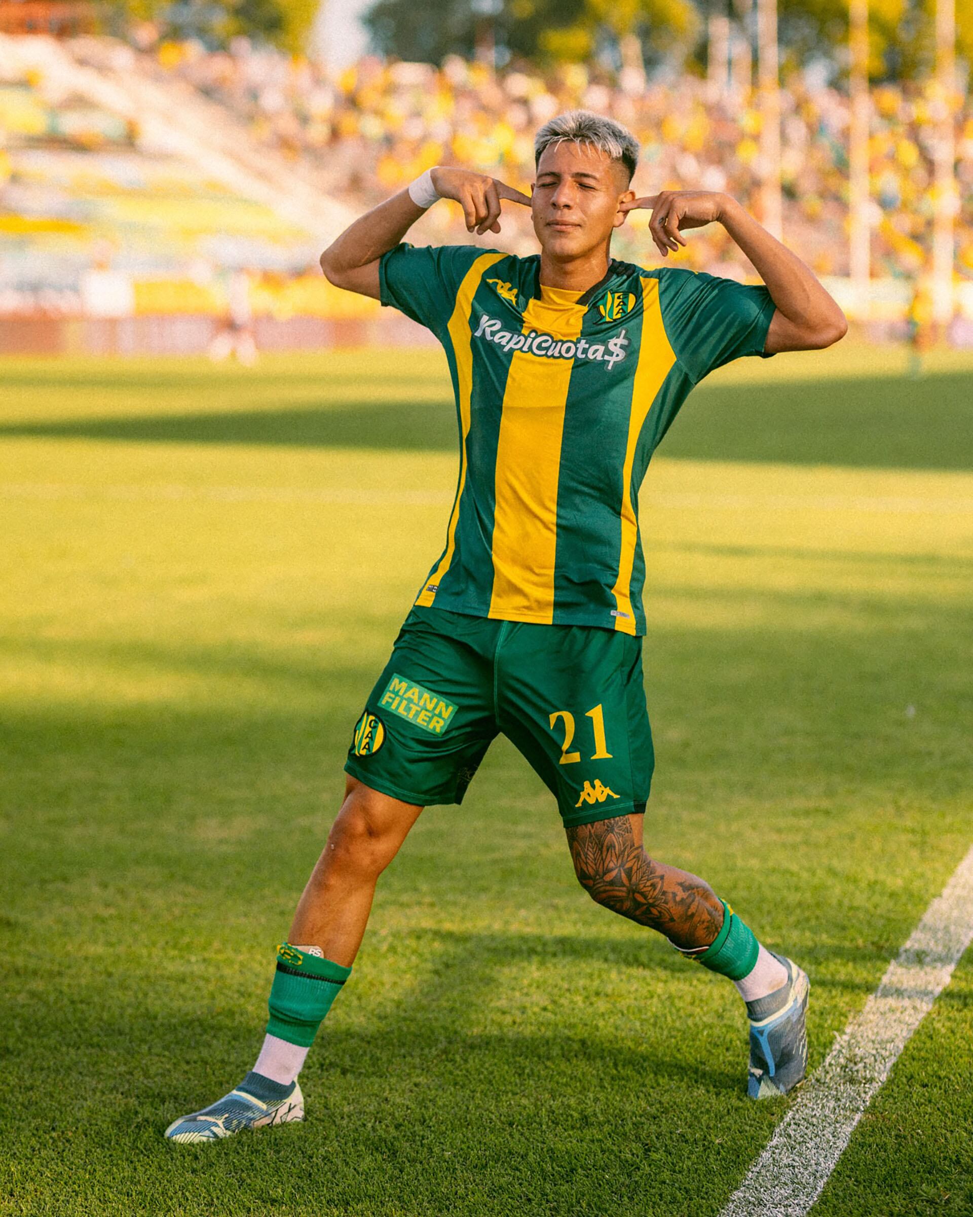 Tobías Leiva tuvo continuidad en Aldosivi (@aldosivi_oficial)