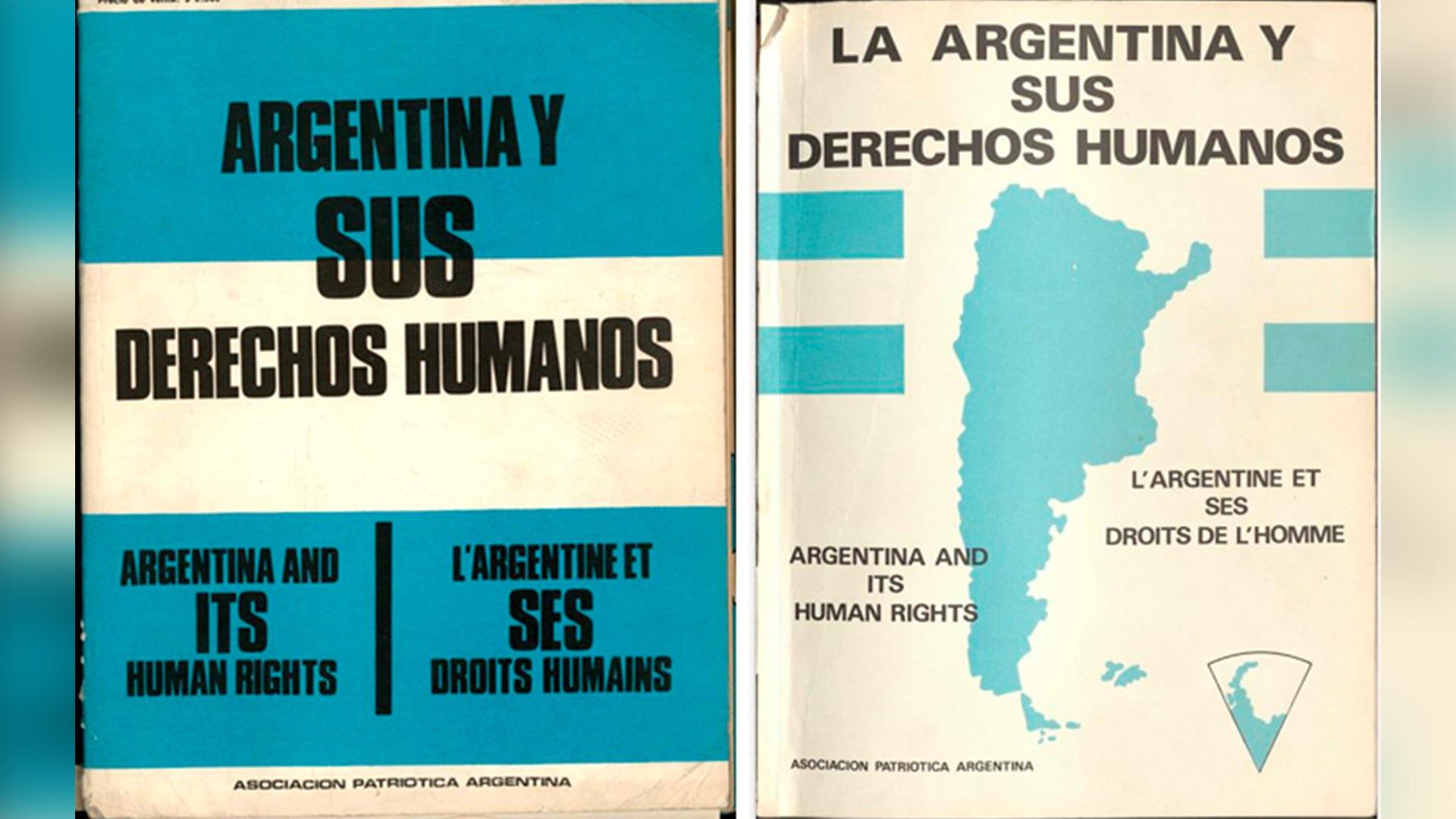 Las portadas de las dos ediciones de