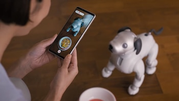 El perro robot de Sony,