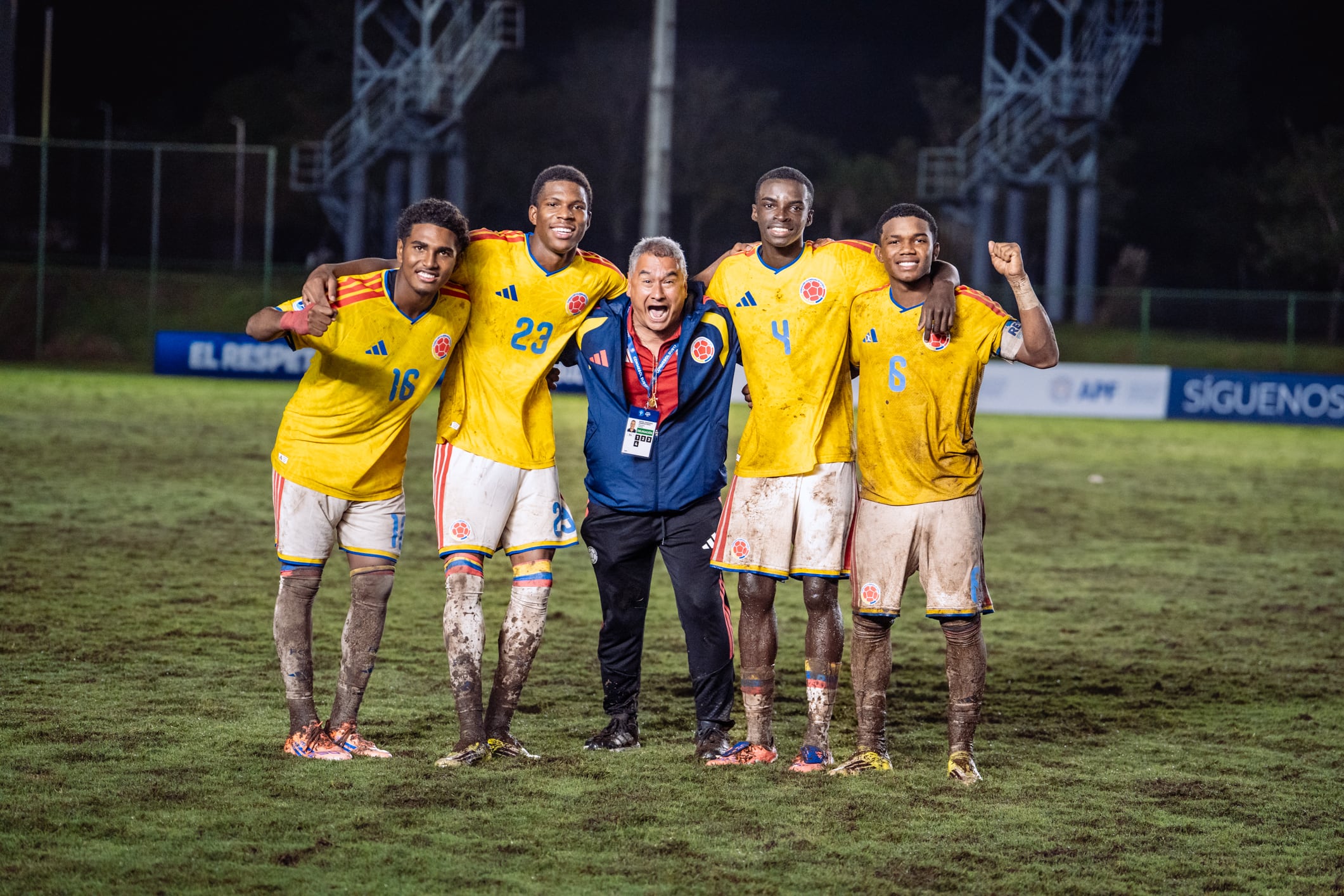 La selección Colombia clasificó como segunda del grupo A, por detrás de Ecuador - crédito Conmebol