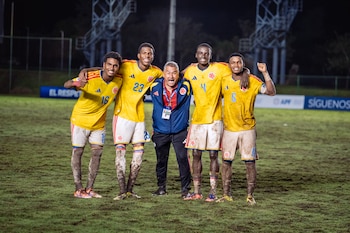 La selección Colombia clasificó como segunda del grupo A, por detrás de Ecuador - crédito Conmebol