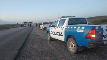Corte de ruta en Neuquén
