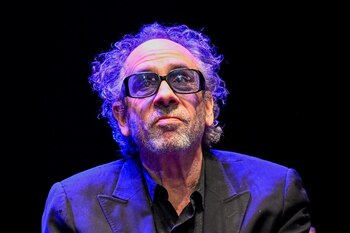Film director Tim Burton attends